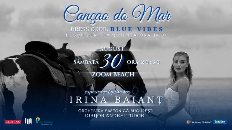 Comunicat de presa: Cançao do Mar Experience by Irina Baianț – o incursiune senzorială unică, pe malul mării, la granița dintre artă și fine dining