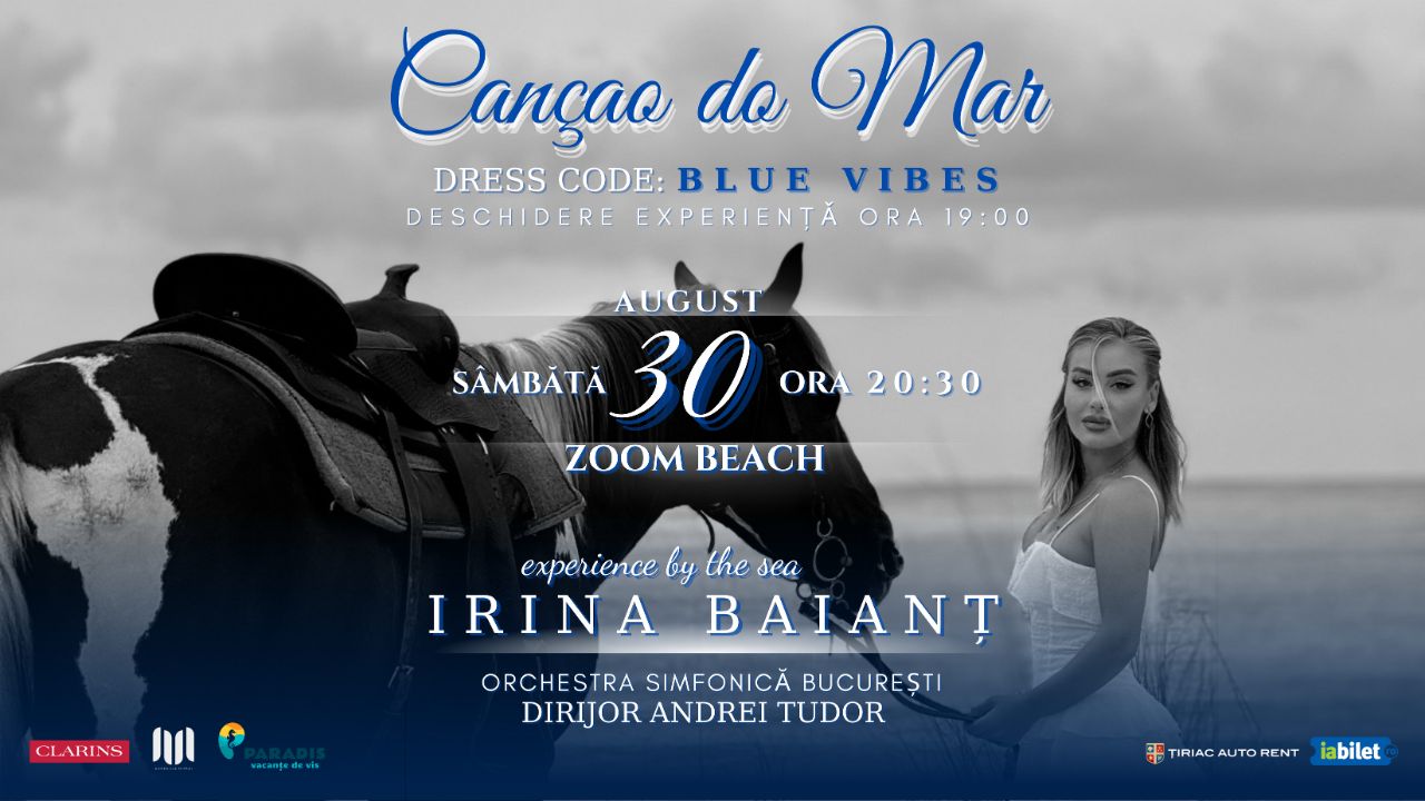 Comunicat de presa: Cançao do Mar Experience by Irina Baianț – o incursiune senzorială unică, pe malul mării, la granița dintre artă și fine dining